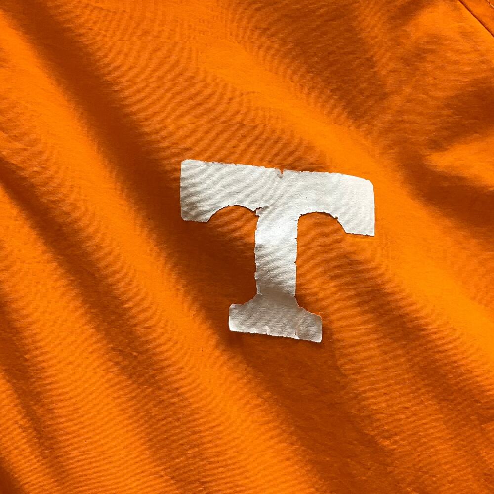 Tennessee Volunteers NCAA Jacket Mens 2XL Orange White Pullover Anorak Hooded - Picture 5 of 9